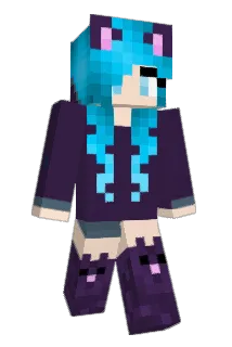 LissyKatze Minecraft avatar full body