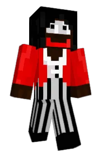 Lit Minecraft avatar full body