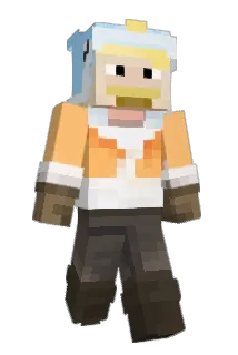 Litauer Minecraft avatar full body