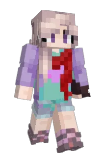 LiteralYuri Minecraft avatar full body