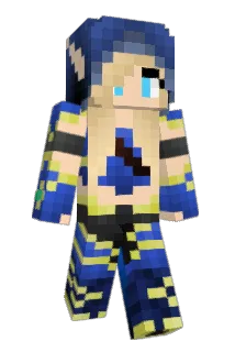 Lithelle Minecraft avatar full body