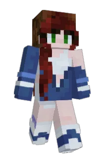 LittleBlueyXD Minecraft avatar full body