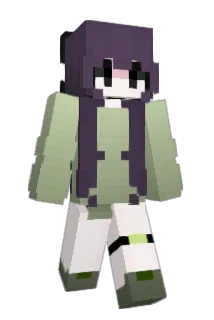 LittleCap_Green Minecraft avatar full body