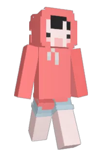 LittleET Minecraft avatar full body