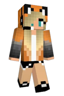 LittleFluffyFoxy Minecraft avatar full body