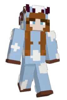 LittleMissCow Minecraft avatar full body
