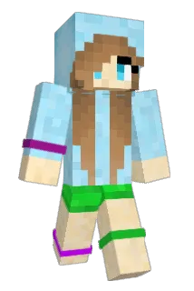 LittleRaverGirl Minecraft avatar full body