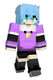 Little_Azul Minecraft avatar full body