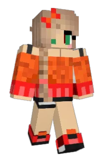 Little_Milly_ Minecraft avatar full body