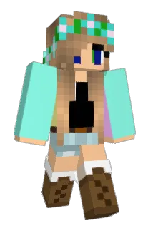 Littlepea13 Minecraft avatar full body