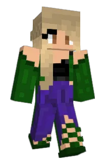 Livysgaming Minecraft avatar full body