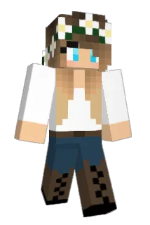 Lizpeach Minecraft avatar full body