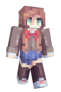 Lizziecat Minecraft avatar full body
