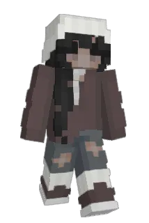 LlamaLazy Minecraft avatar full body