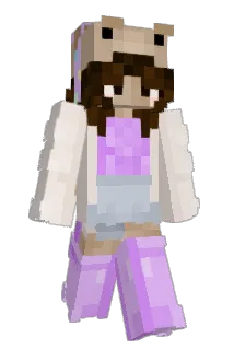 Llama_gal Minecraft avatar full body