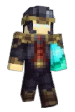 Llanta Minecraft avatar full body