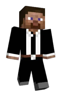 Llewbot Minecraft avatar full body