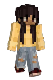 Llufty Minecraft avatar full body