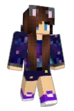 LoboGirl Minecraft avatar full body