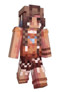 LoboGris2026 Minecraft avatar full body