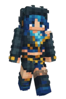 LocalGothGal Minecraft avatar full body