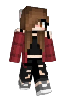 LockWolfG Minecraft avatar full body