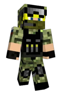 Lockerpop Minecraft avatar full body