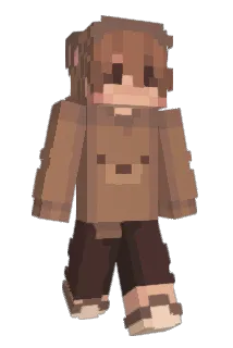 Lockks Minecraft avatar full body