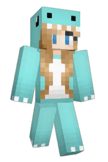 LocoSara Minecraft avatar full body