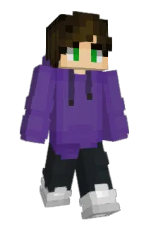 Loggiest Minecraft avatar full body
