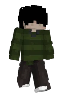 Logistical Minecraft avatar full body