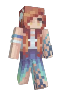 Lokidottirr Minecraft avatar full body