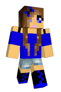 Lolaprincess Minecraft avatar full body
