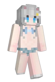 Loligirl Minecraft avatar full body