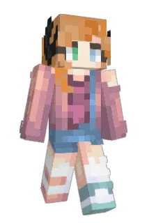Lollypolyon Minecraft avatar full body