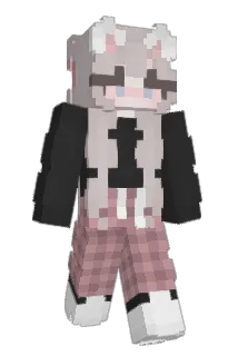 Lolyusha Minecraft avatar full body