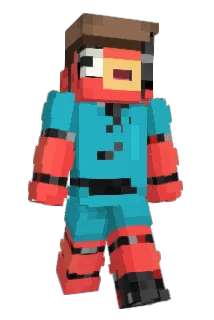 Lomborg Minecraft avatar full body