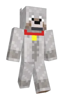 LoneSomeW0lf Minecraft avatar full body