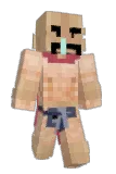 LongStickMan Minecraft avatar full body