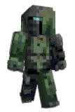 Lonkass Minecraft avatar full body