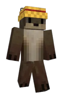 Lontrone Minecraft avatar full body