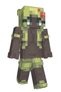 Loomhime Minecraft avatar full body