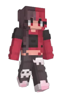 LoonaCrafts Minecraft avatar full body