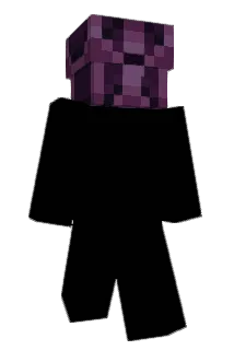Lootrunning Minecraft avatar full body