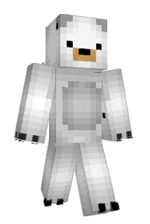 LoserBear Minecraft avatar full body