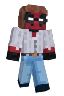 LoserCon Minecraft avatar full body
