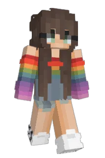LoserLesbian Minecraft avatar full body