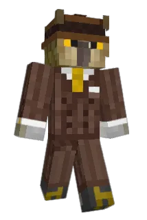 LostBlock Minecraft avatar full body