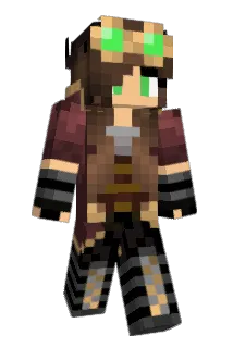 LostFox Minecraft avatar full body