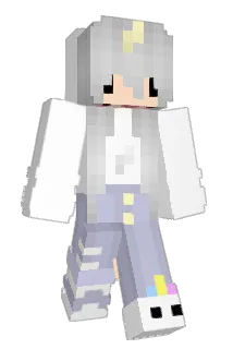 Lottip0p Minecraft avatar full body
